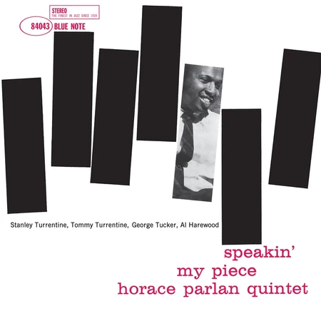 HORACE PARLAN QUINTET Speakin' My Piece 1 LP Vinyl