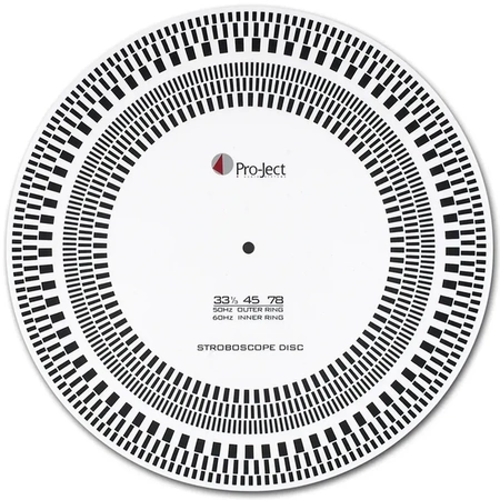 Pro-Ject STROBE IT Szablon + mata stroboskopowa