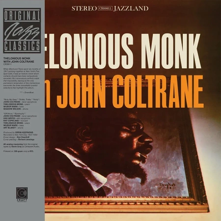 THELONIOUS MONK with JOHN COLTRANE Thelonious Monk With John Coltrane 1 LP Vinyl
