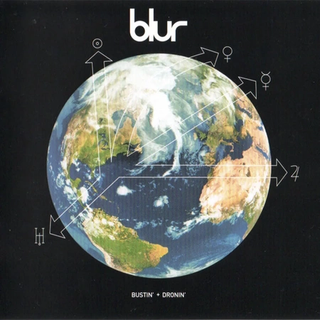 BLUR Burnin' + Dronin" 2 LP