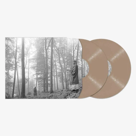 TAYLOR SWIFT Folklore Vinyl 2 LP (Brown "In The Trees" Vinyl)