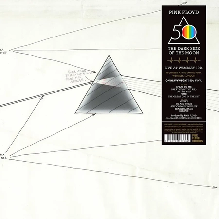 Pink Floyd The Dark Side Of The Moon Live at Wembley 1974 1 LP
