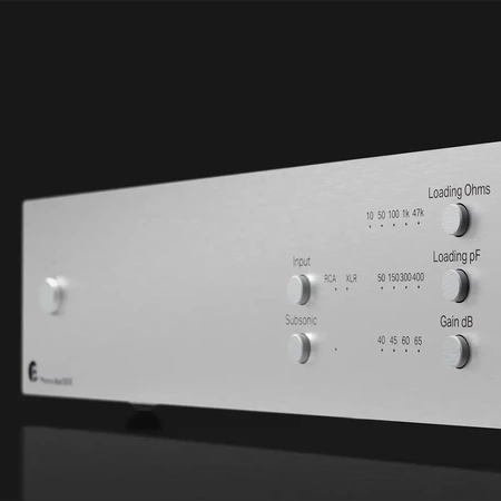 PHONO BOX S3 B Pro-Ject Przedwzmacniacz gramofonowy MM/MC(srebrny)