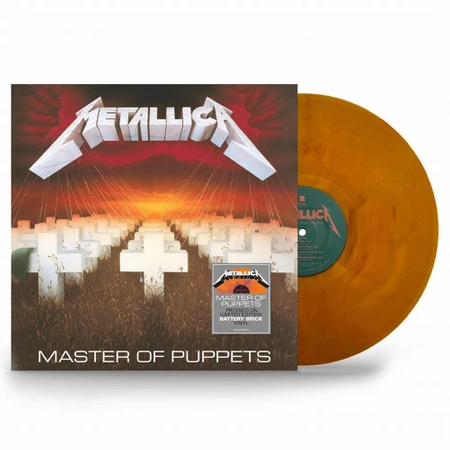 METALLICA Master Of Puppets 1 LP Vinyl (Coloured Vinyl)