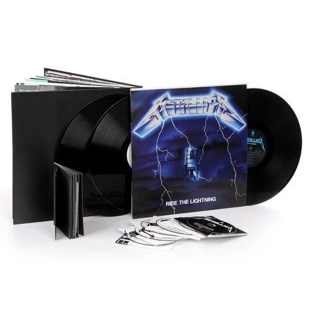 METALLICA Ride The Lightning (Deluxe Box Set) Vinyl + CD + DVD