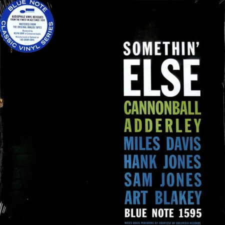 CANNONBALL ADDERLEY Somethin' Else 1 LP (CLASSIC VINYL)