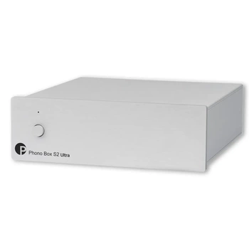 PHONO BOX S2 ULTRA Pro-Ject Przedwzmacniacz gramofonowy MM/MC(srebrny)