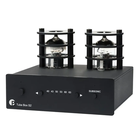 TUBE BOX S2 B Pro-Ject Przedwzmacniacz gramofonowy lampowy MM/MC(czarny)