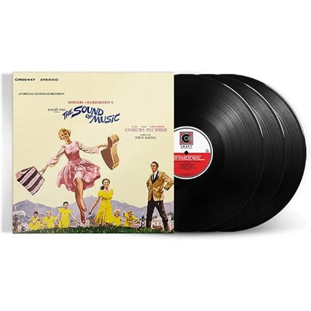 RODGERS & HAMMERSTEIN, JULIE ANDREWS The Sound Of Music 3 LP Vinyl