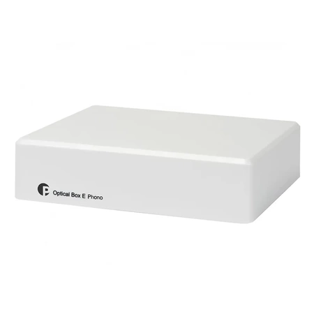 OPTICAL BOX E PHONO Pro-Ject Przedwzmacniacz gramofonowy z przetwornikiem DAC (czarny)