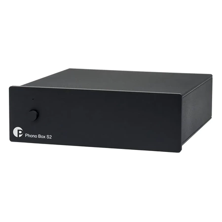 PHONO BOX S2 Pro-Ject Przedwzmacniacz gramofonowy MM/MC(srebrny)