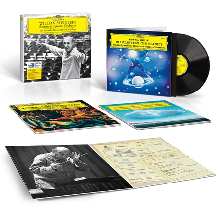 WILLIAM STEINBERG & BOSTON SYMPHONY ORCHESTRA William Steinberg: The Deutsche Grammophon Recordings 3 LP Vinyl