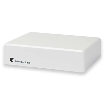 PHONO BOX E BT5 Pro-Ject Przedwzmacniacz gramofonowy z przesyłaniem strumieniowym Bluetooth (biały)