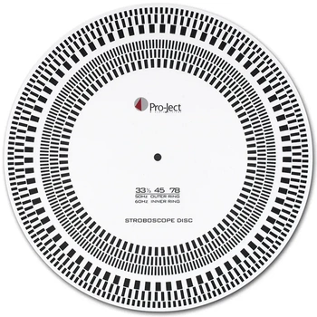 Pro-Ject STROBE IT Szablon + mata stroboskopowa