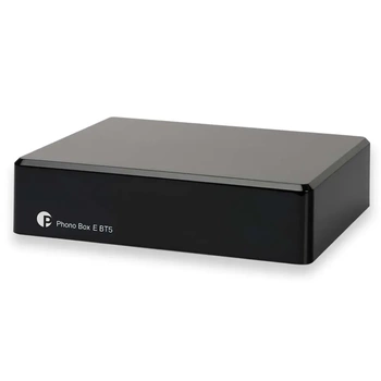 PHONO BOX E BT5 Pro-Ject Przedwzmacniacz gramofonowy z przesyłaniem strumieniowym Bluetooth (czarny)