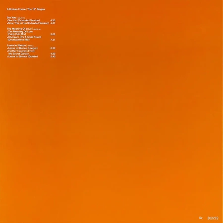 DEPECHE MODE A Broken Frame - The 12" Singles Vinyl 3 Maxi Singles