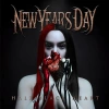 NEW YEARS DAY Half Black Heart Vinyl 1 LP (Deep Blood Red Vinyl)
