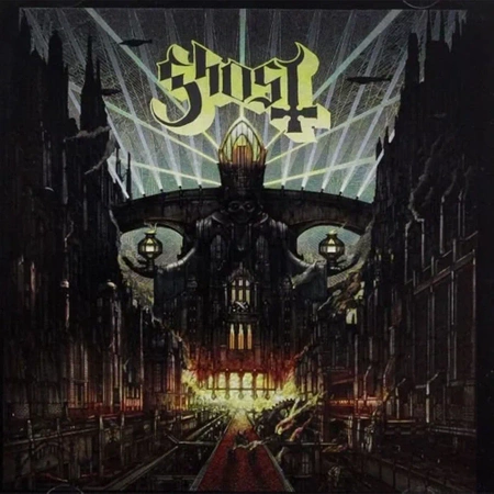 GHOST Meliora (Orange Marbled Vinyl) 1 LP Vinyl