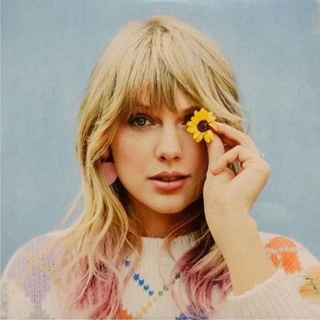 TAYLOR SWIFT Lover Vinyl 2 LP (Pink/Blue Vinyl)