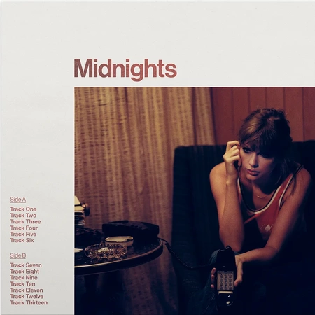 TAYLOR SWIFT Midnights 1 LP (Blood Moon Vinyl)