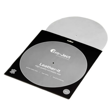 LEATHER IT Pro-Ject Mata gramofonowa ze skóry 30 cm