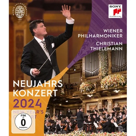 WIENER PHILHARMONIKER / CHRISTIAN THIELEMANN New Year's Concert 2024 3 LP Vinyl