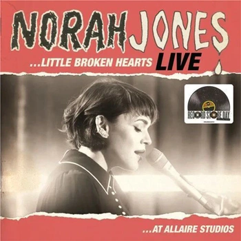 NORAH JONES Little Broken Hearts Live At Allaire Studios 1 LP Vinyl (White Vinyl) (RSD 2023)