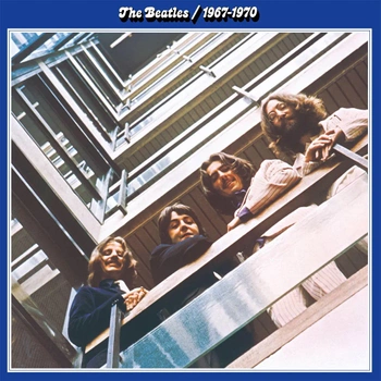 THE BEATLES 1967-1970 Blue Album 3 LP Vinyl