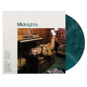 TAYLOR SWIFT Midnights Vinyl 1 LP (Jade Green Vinyl)